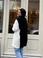 Garnili Triko Süprem Detaylı Rahat Kalıp Tunik - Görsel 4