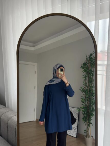 Beli Lastikli Kavin Tunik Standart 38 -44 Beden Arası Uyumlu